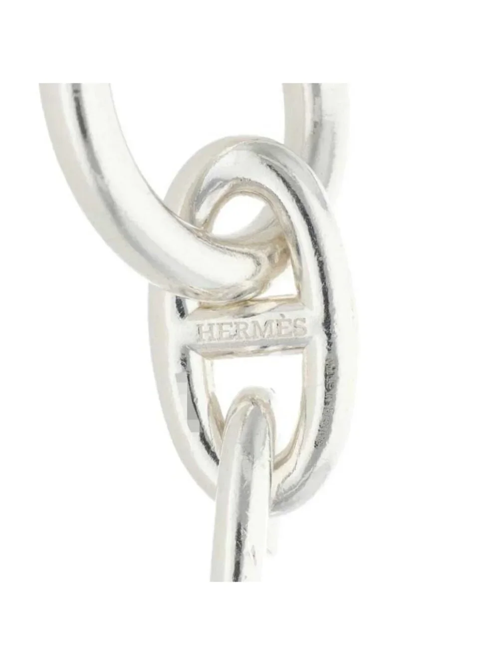 Hermes Chaine D'ancre GM Silver Bracelet